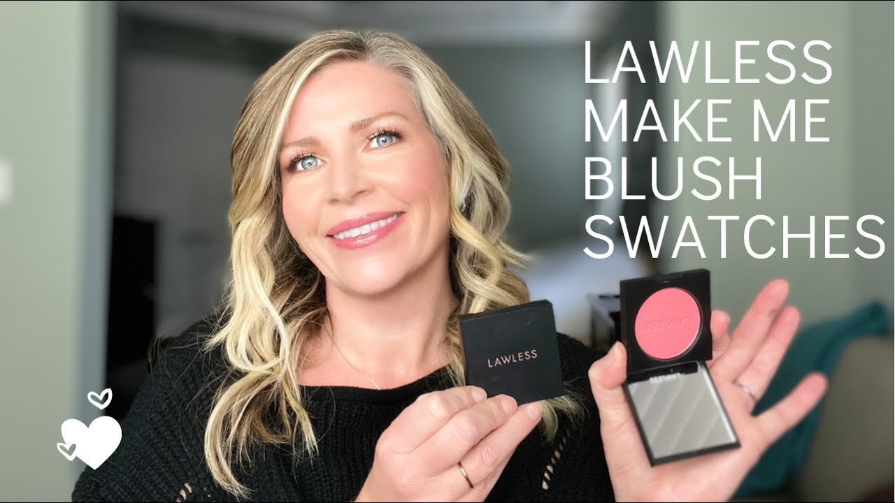Lawless Make Me Blush Swatches