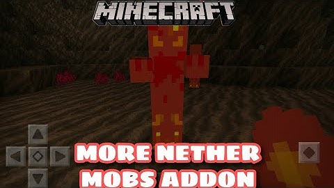 MORE NETHER MOBS ADDON|| MINECRAFT PE