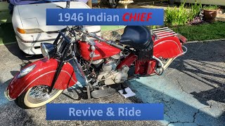 Will It Start?1946 Indian Chief Motorcycle