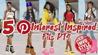IMVU| 5 Pinterest Inspired outfits IMVU STYLE 🏃‍♀️📡