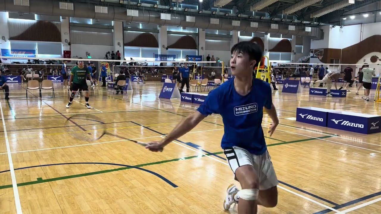 2024大專校院羽球積分排名賽 長庚科大站 男單32強 高雄科大 梁竣庭vs輔仁大學 劉子瑜