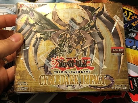 Yu-Gi-Oh! Cyberdark Impact Booster Box Opening 1st Edition