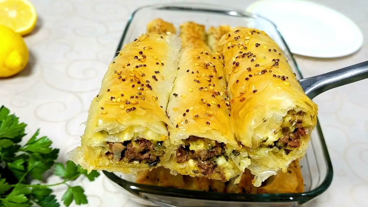 Börek de Carne Picada | Empanada Turca | Amasando Delicias