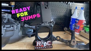 3rd Gen Tacoma RC Fabrication Gusseted Spindle Install | (2017 Taccoma)