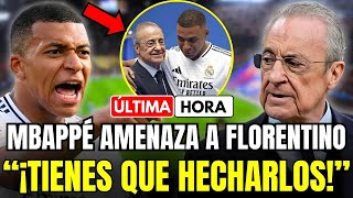 💥 SE DESCUBRE EL VERDADERO PROBLEMA: MBAPPÉ OBLIGA A FLORENTINO A RECONSTRUIR EL REAL MADRID
