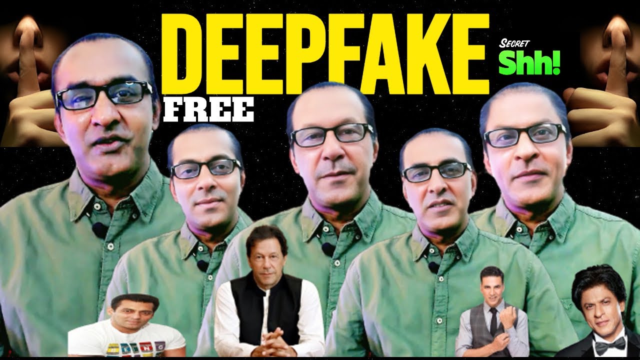 ai video face changer ai face swap deepfake tutorial - YouTube