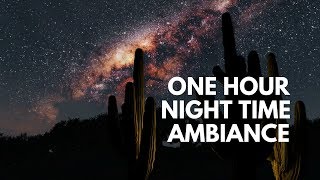 Night Time Cricket Sounds for Relaxation and Sleep 1 Hour