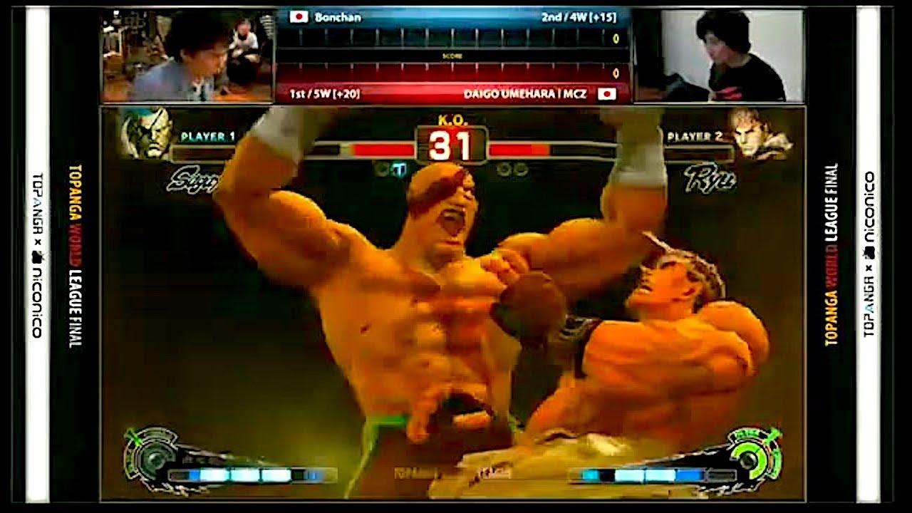 Bonchan (Sagat) vs Daigo Umehara (Ryu) - SSF4 AE2012