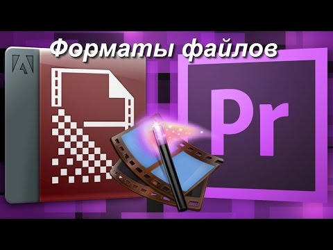 Форматы файлов и знакомство с программой Adobe Media Encoder СС 2015