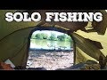 Solo fishing  camping  a fine adventure