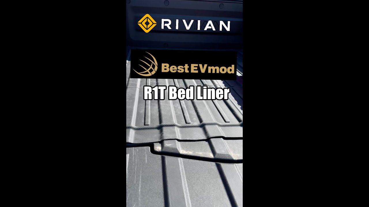 Get this bed liner now from BestEVMod for your Rivian R1T