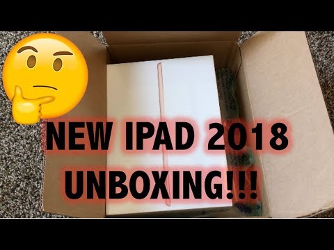 2018 IPAD 9.7 INCH 128GB UNBOXING (GOLD)