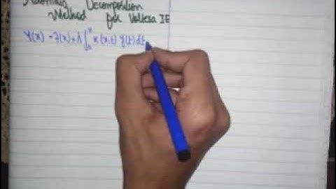 A domain decomposition method for Voltera integral equation part 1