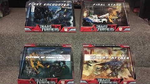 Transformers Movie 2007 complete screen battles collection. Studio series exclusive sets. Deluxe