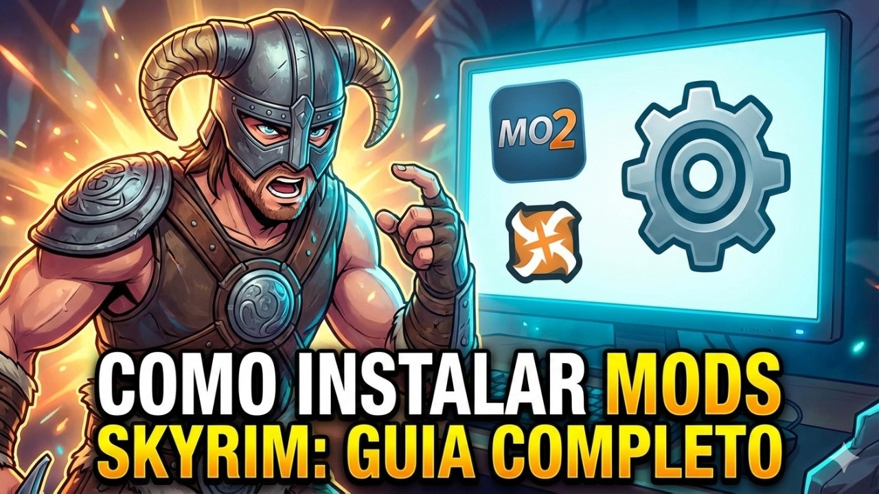 Skyrim com Mods do Jeito Certo: Instalação Limpa + SKSE e MO2 - YouTube