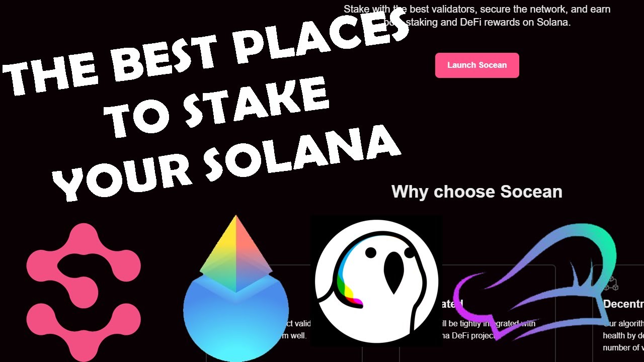 Staking Your Solana l Where to Stake & How to Stake Explained