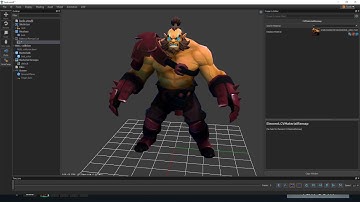 Custom Hero assets for Dota 2 - Custom models and materials