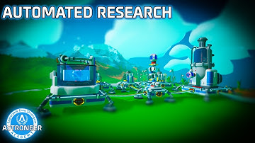 Astroneer Academy 105 Extra - Automated Research (aka Research Farms)