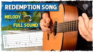 How to Play the "Redemption Song" Intro Riff by Bob Marley — Note by Note screenshot 1