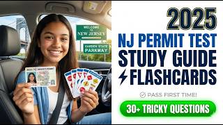 NJ Permit Test 2026: Master Every Question With These Study Guide Flashcards Right Now