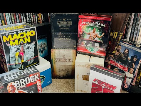 Complete WWE DVD Boxset Collection Review - YouTube