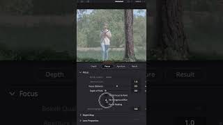 Cine Focus in DaVinci Resolve 2