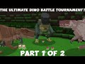 THE ULTIMATE DINO BATTLE TOURNAMENT | Dino fights Finale Part 1 of 2