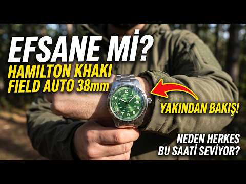 EFSANE Mİ? | Hamilton Khaki Field Auto 38mm İncelemesi (Yeşil Kadran)