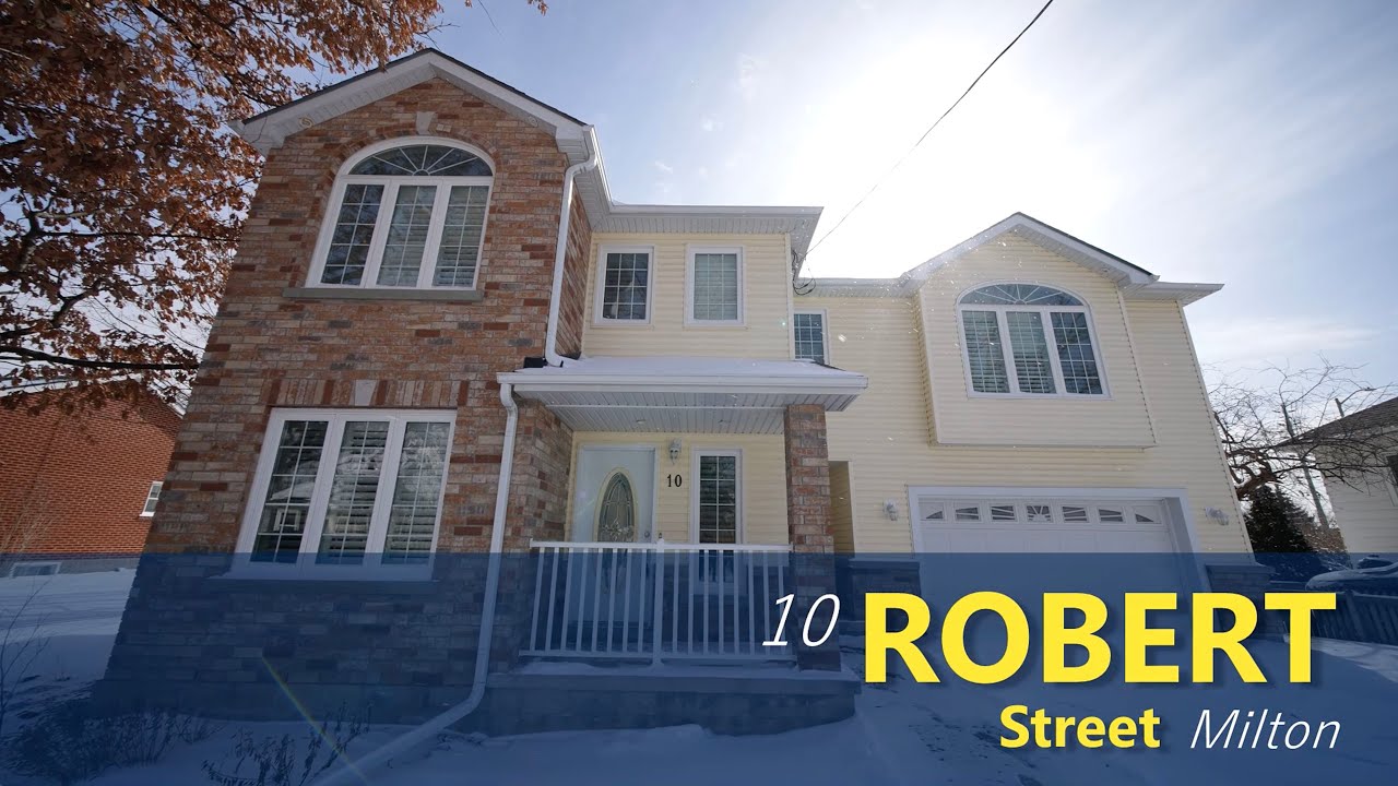 Home for Sale 10 Robert Street Milton Ontario, Canada YouTube