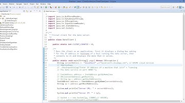 Distributed TCP Connections - Client Server