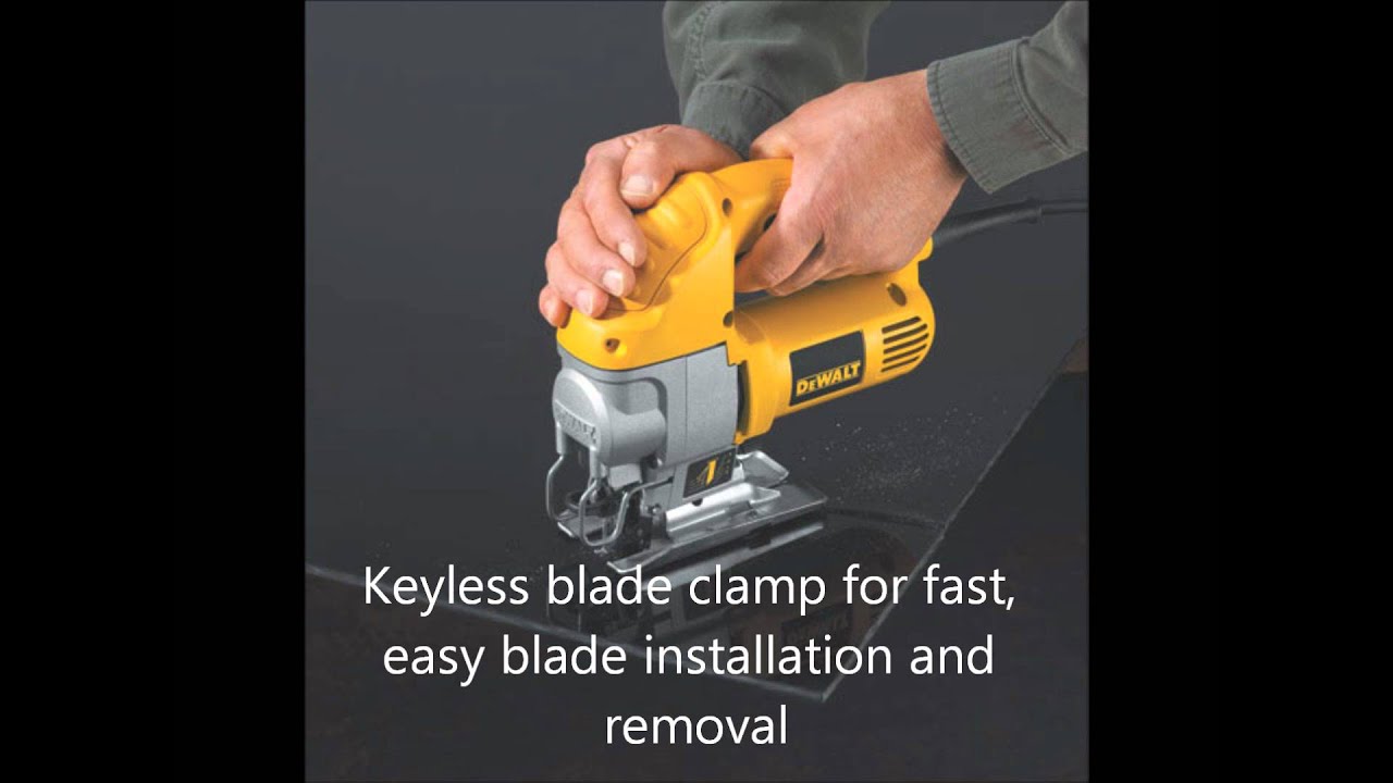 DeWalt DW317K Compact Jig Saw Kit.wmv YouTube