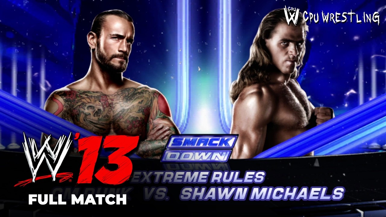 WWE 13 | Экстремальные правила: CM Панк против Шона Майклса