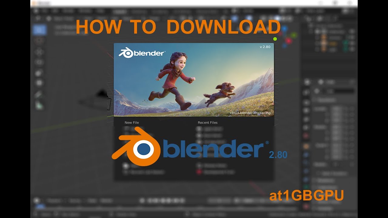 How to download Blender YouTube