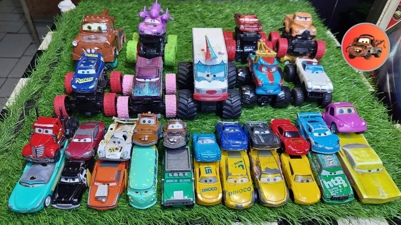 Disney Pixar Cars Unboxing Review | Lightning McQueen, Tow Mater, Doc Hudson, Sally Carrera, Cruz