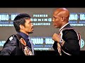 MANNY PACQUIAO STARES DOWN YORDENIS UGAS FOR FIRST TIME! BOTH FACE OFF AT FINAL PRESS CONFERENCE