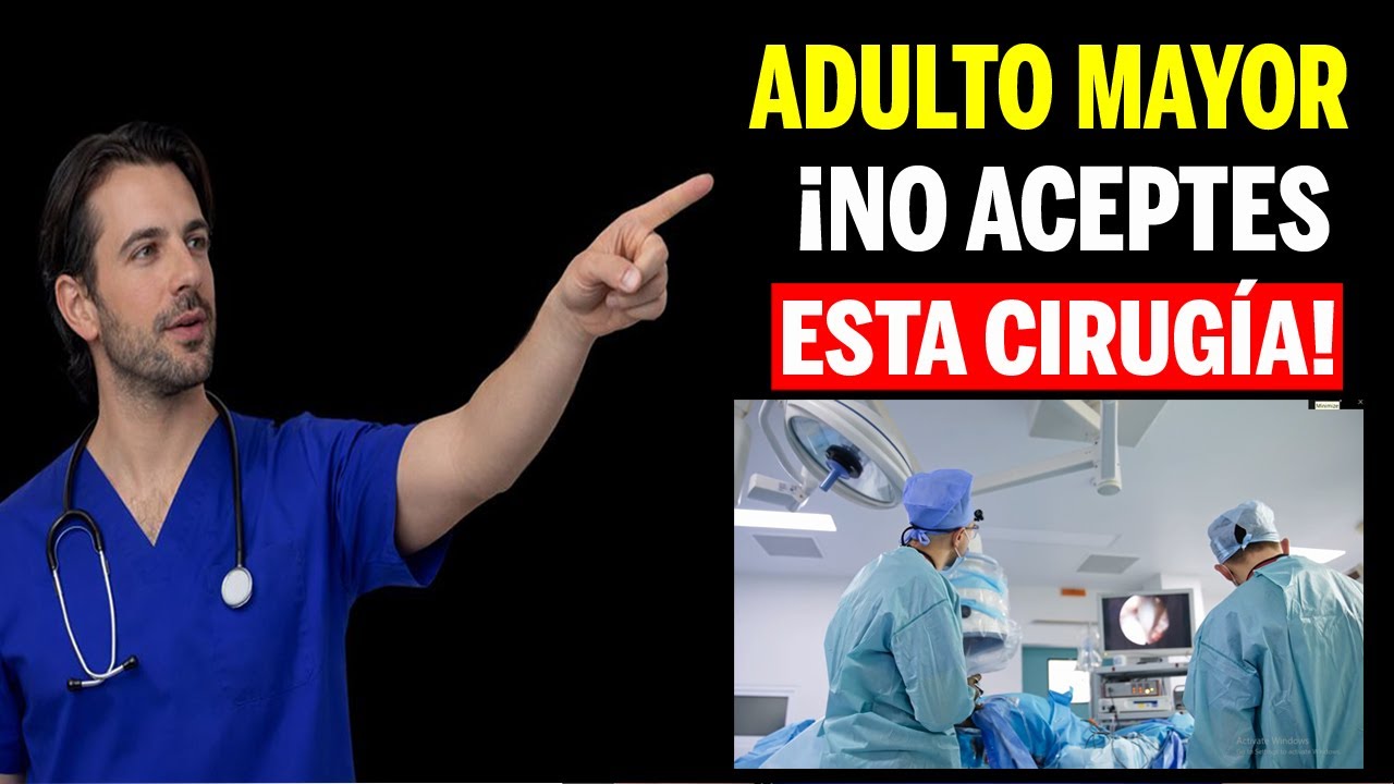 Soy Cirujano y NUNCA Recomendaría Estas 5 Cirugías a Mis Padres