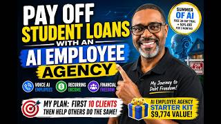 ๐ How I'm Paying Off Over $100,000 in Student Loans by Building an AI Employee Agency