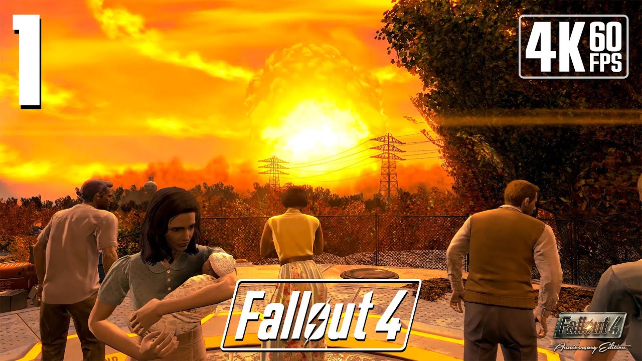 Fallout 4 (PC) - 4K60 Walkthrough Part 1 - The Great War