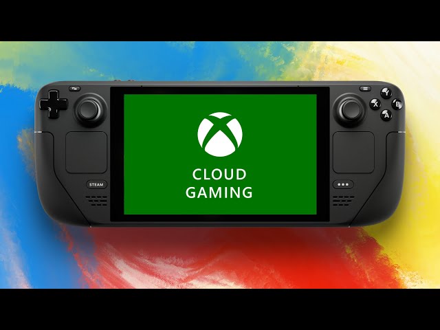 Fortnite on Steam Deck with Xbox Cloud Gaming (WAY better than