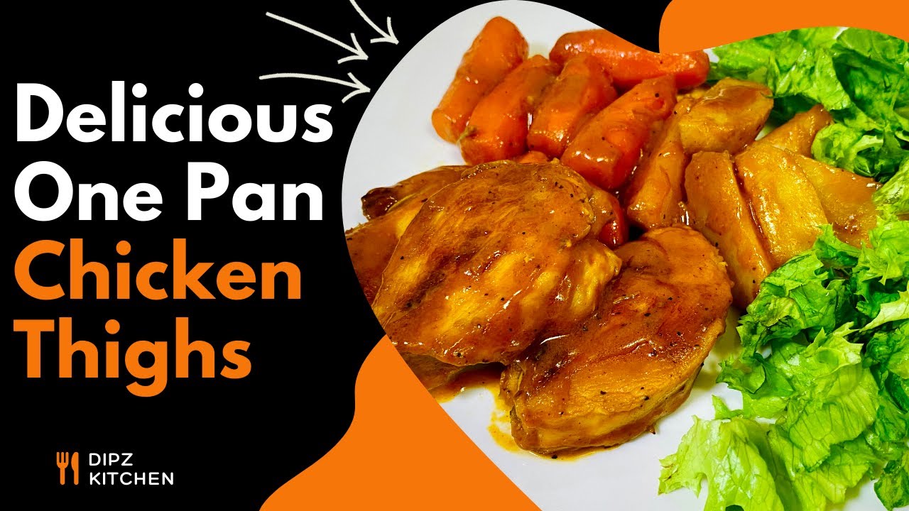One Pan Paprika Chicken Thighs How to make easy One Pan Chicken