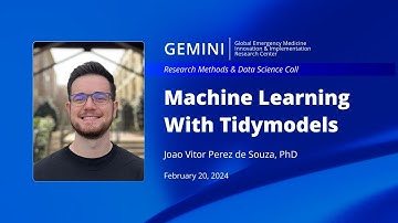 Machine Learning With Tidymodels | Research Methods & Data Science Calls