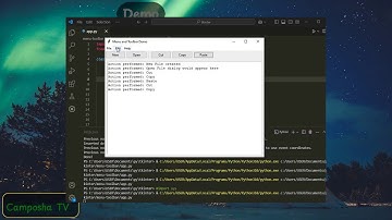 TKinter 05: Menus and Toolbars