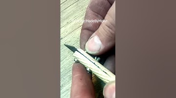 A hack for a hack saw blade! never trow away a broken hack saw blade #shorts