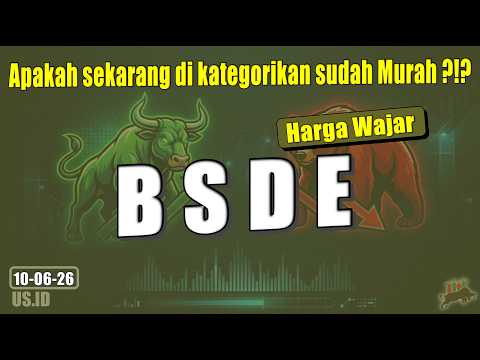100626 HARGA WAJAR SAHAM BSDE APAKAH SEKARANG DIKATEGORIKAN MURAH?