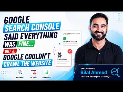 Google Search Console Said Everything Was Fine... But Google Couldn't Crawl the Website!