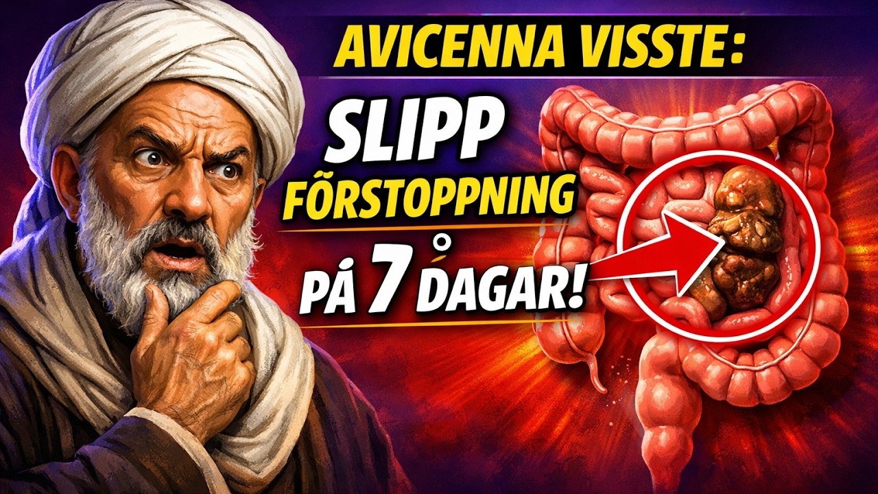 Avicennas hemlighet: Så blir du av med förstoppning en gång för alla ...