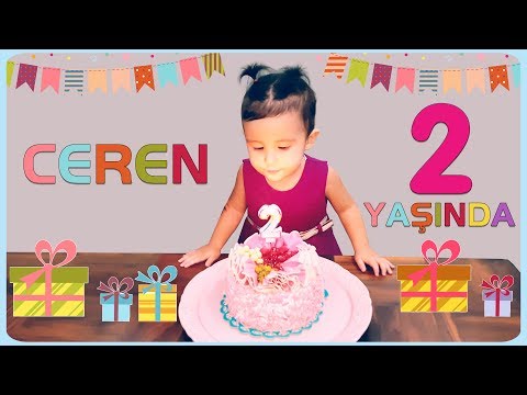 CEREN artık 2 yaşında! Doğum gününü ailece kutladık. Ceren's 2. Birthday 💖