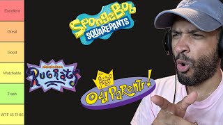 ANTHONYSTREAMZZ NICKELODEON CARTOON SHOWS TIER LIST ANTHONYSTREAMZZ NICKELODEON CARTOON SHOWS TIER LIST