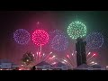 EXPO2020 - Theme song "This is our time".. Water fountain and Fireworks at Dubai Festival City