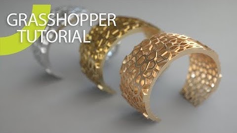 Grasshopper Voronoi / Modo Tutorial for beginner #03 Sub